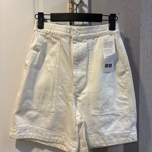 Uniqlo White Shorts
